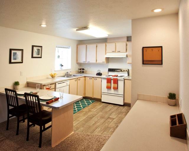 1-bedroom apartment at Village On Broadway Apartments in Spokane Valley, WA